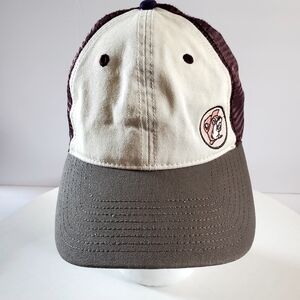 Buc-ee's Cap Adjustable Snapback Mesh Gray Purple
